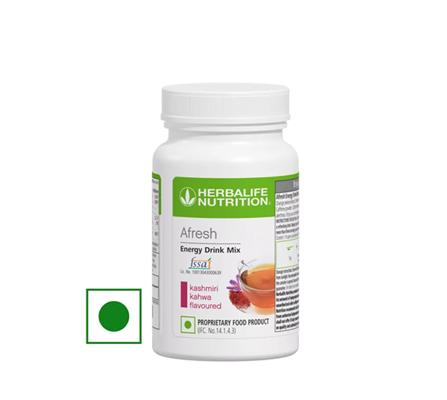 Herbalife Afresh Energy Drink Mix Kashmiri Khawa 50g